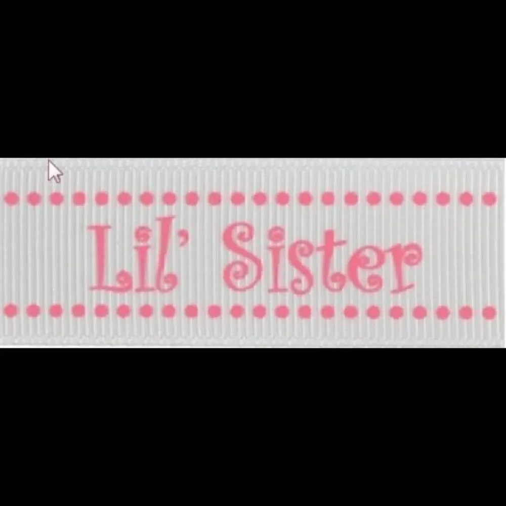 5/$24 grosgrain Ribbon 7/8” NEW 5 yards Lil sister